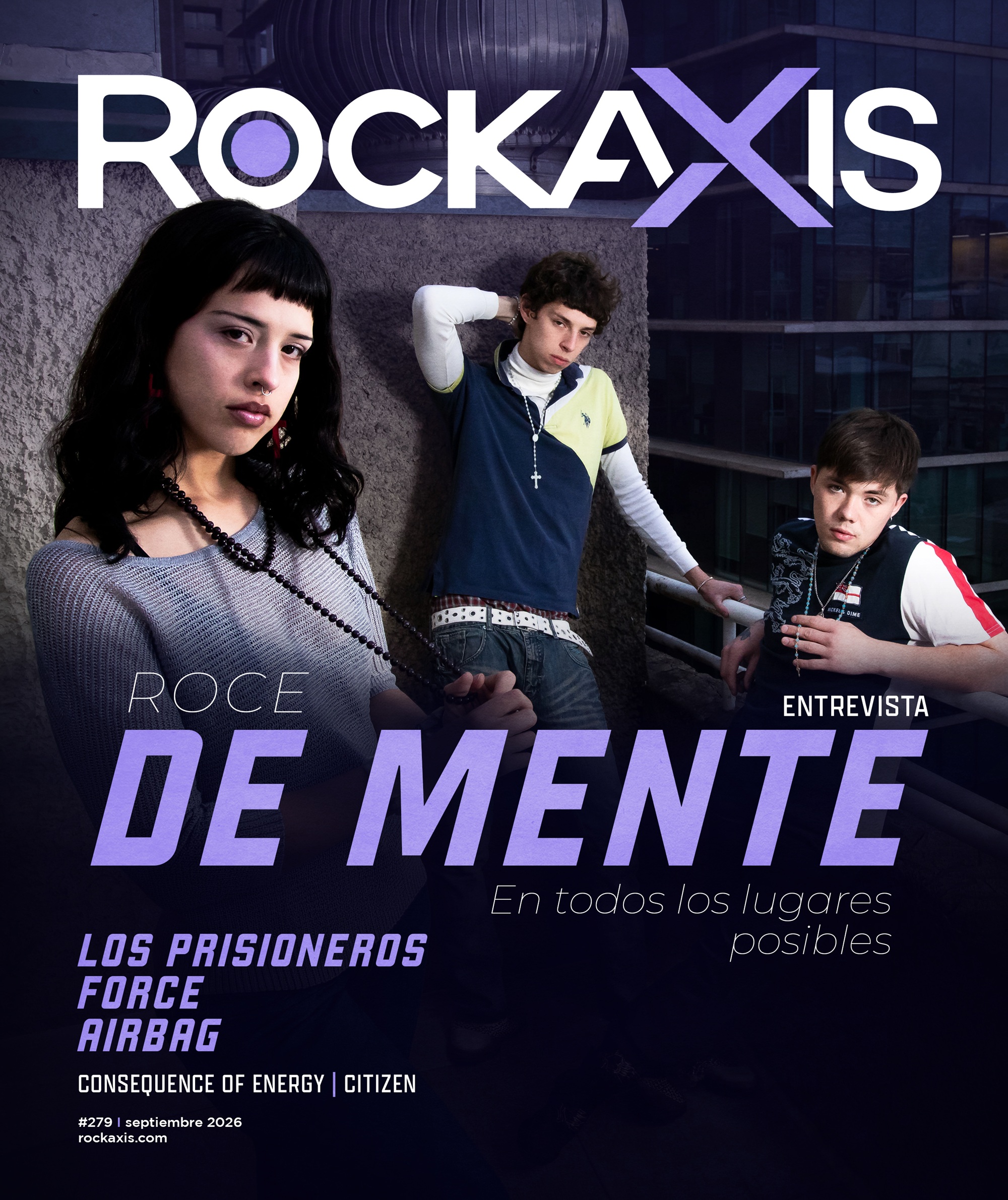Revista #Rockaxis279: FORCE, Airbag, Roce de Mente y más